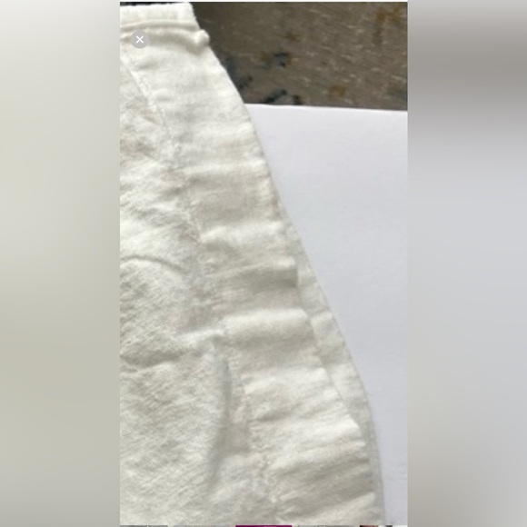 Abercrombie Fitch Cream Wide-Leg Pants XL - Picture 10 of 10